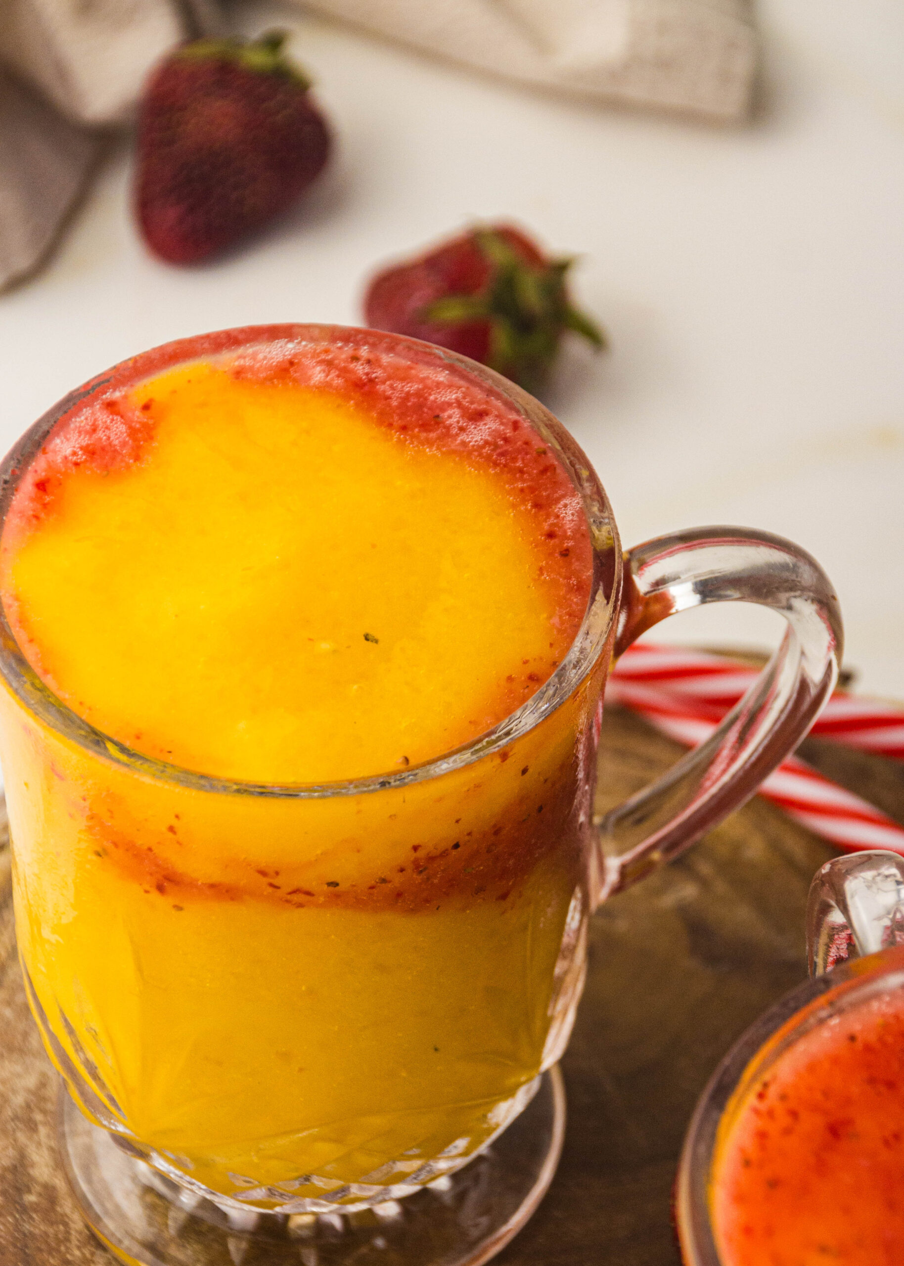Mango Strawberry Slush - Deirdra Monet's Lifestyle Blog